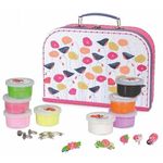 Set de modelaj cu plastilina, bijuterii cu flori fotografia produsului