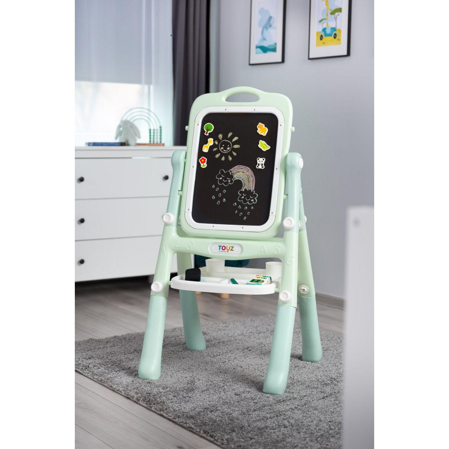 Tablita educationala TOYZ Verde fotografia produsului View 8 L