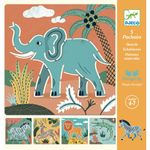 Sabloane Djeco Animale salbatice fotografia produsului