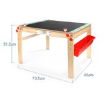Tabla magnetica 2 in 1 convertibila fotografia produsului View 2 S