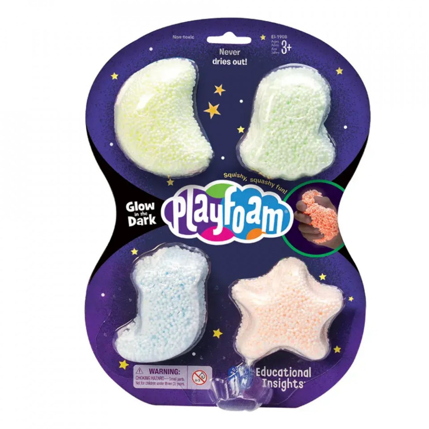 Spuma de modelat reflectorizanta Playfoam&trade; - Set 4 buc fotografia produsului View 5 L
