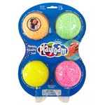 Spuma de modelat cu sclipici Playfoam&trade; - Set 4 culori fotografia produsului