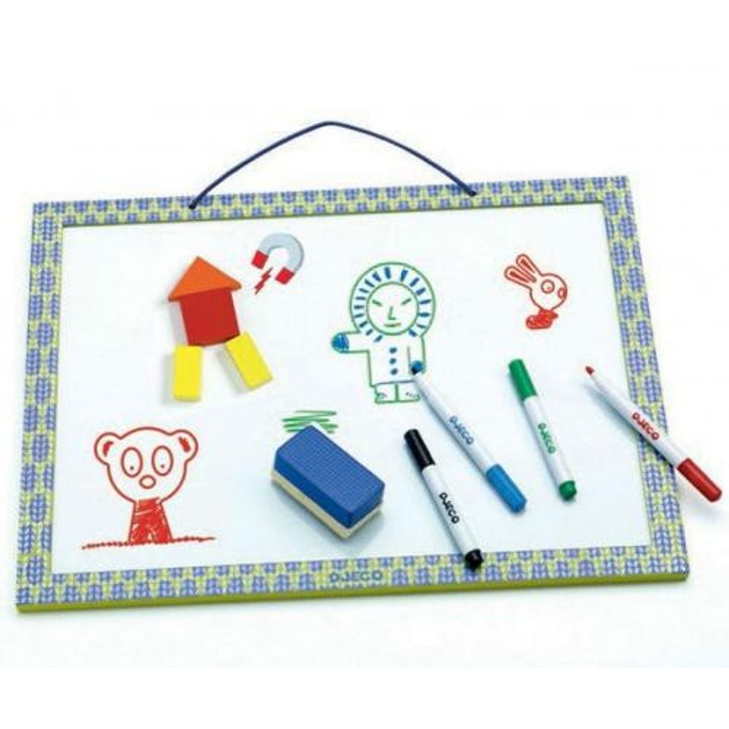 Tabla magnetica (whiteboard) Djeco fotografia produsului