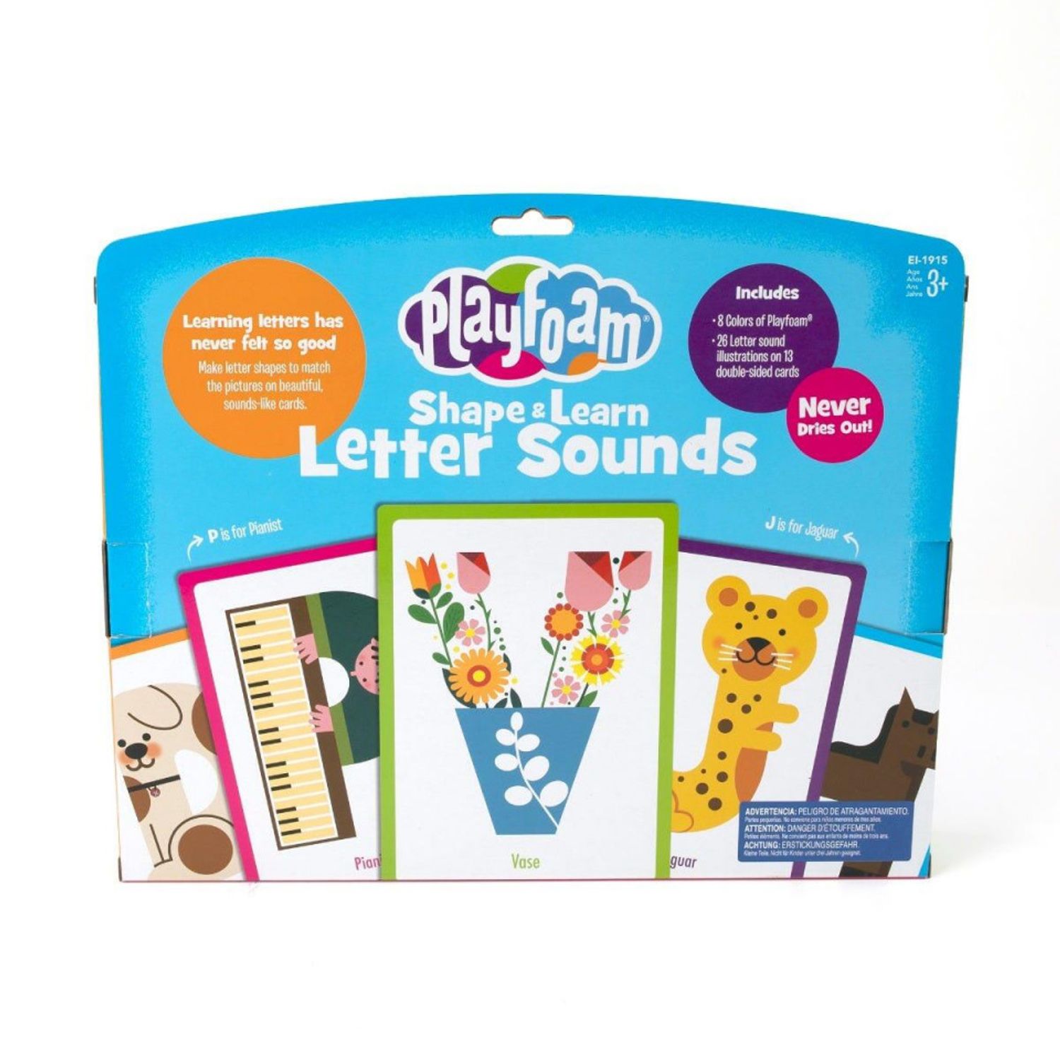 Spuma de modelat Playfoam&trade; - Invatam alfabetul fotografia produsului View 4 L