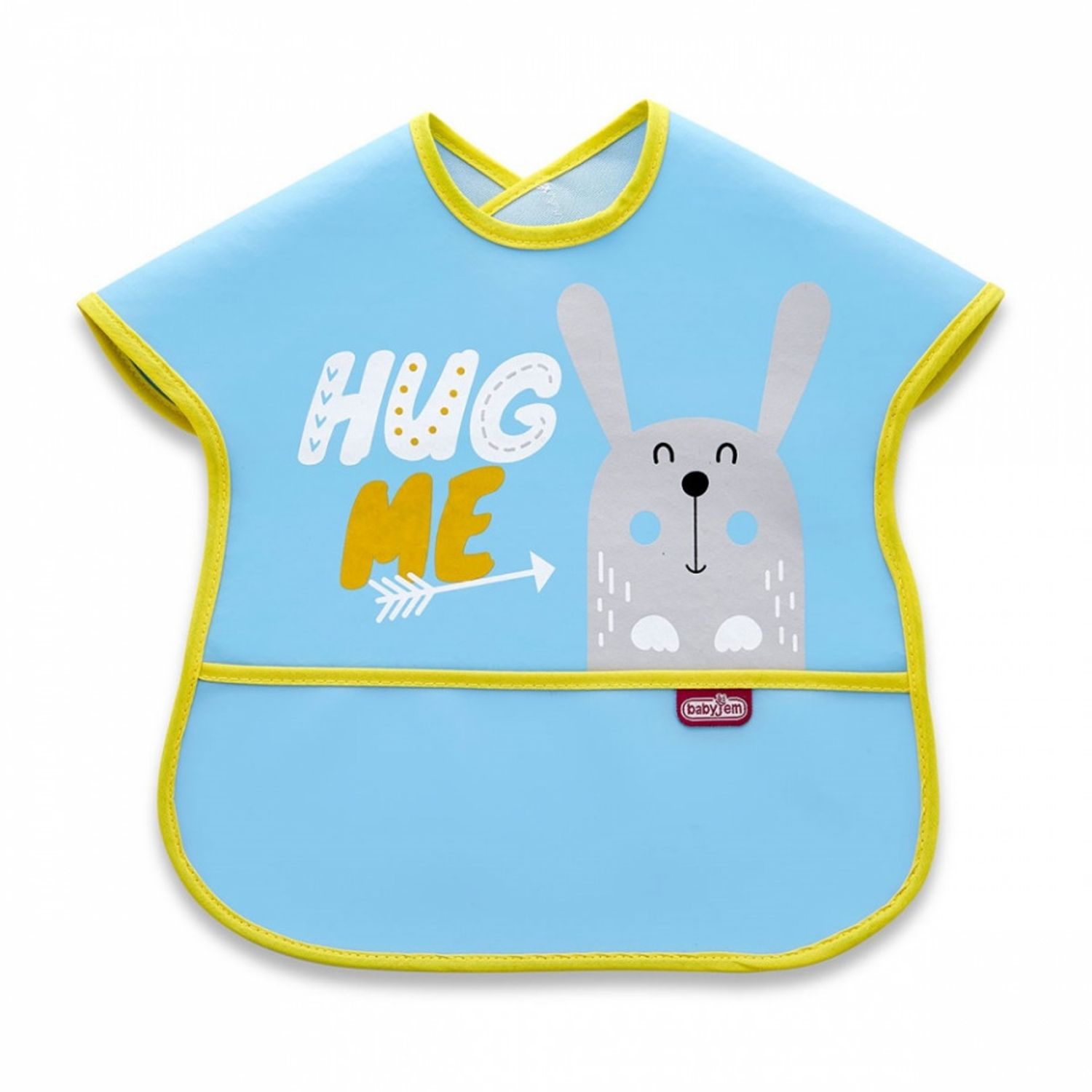 Baveta cu buzunar Poly Large Bib (Culoare: Galben) fotografia produsului