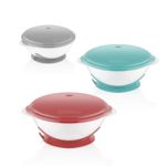 Castron cu ventuza si capac BabyJem (Culoare: Bleu) fotografia produsului