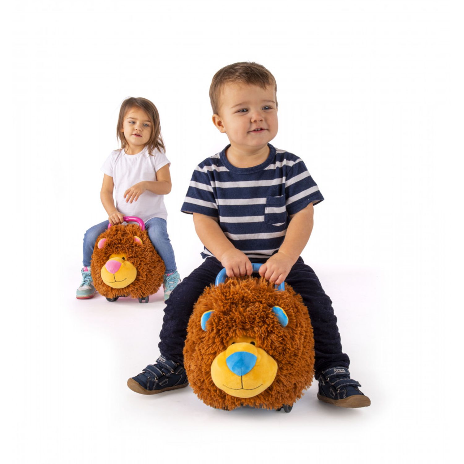 Jucarie ride-on Funny Wheels LION Blue fotografia produsului View 8 L