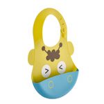 Baveta din silicon Soft Baby Bib (Culoare: Verde) fotografia produsului View 5 S