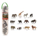 Cutie cu 12 minifigurine Animale salbatice fotografia produsului