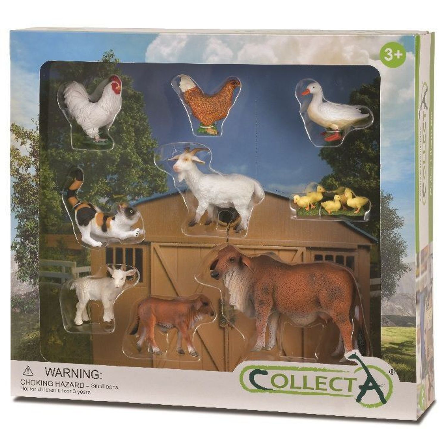 Set 9 Figurine Viata la ferma Collecta fotografia produsului