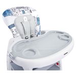 Scaun de masa transformabil Caretero HOMEE 2 in 1 Grey fotografia produsului View 3 S