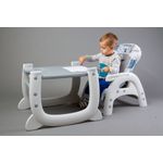 Scaun de masa transformabil Caretero HOMEE 2 in 1 Mint fotografia produsului View 4 S