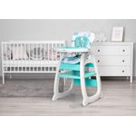 Scaun de masa transformabil Caretero HOMEE 2 in 1 Mint fotografia produsului View 9 S