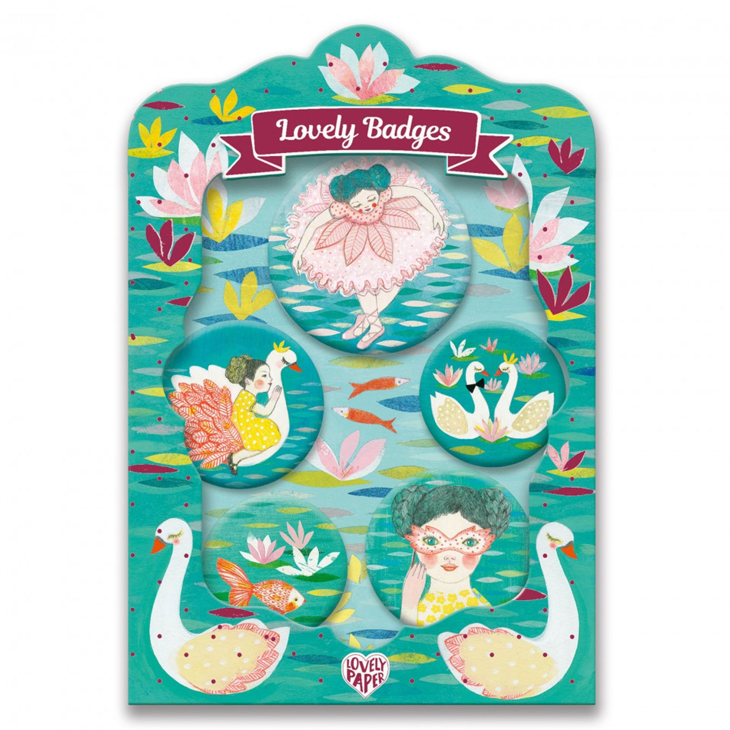 Set insigne Djeco, Balerina fotografia produsului