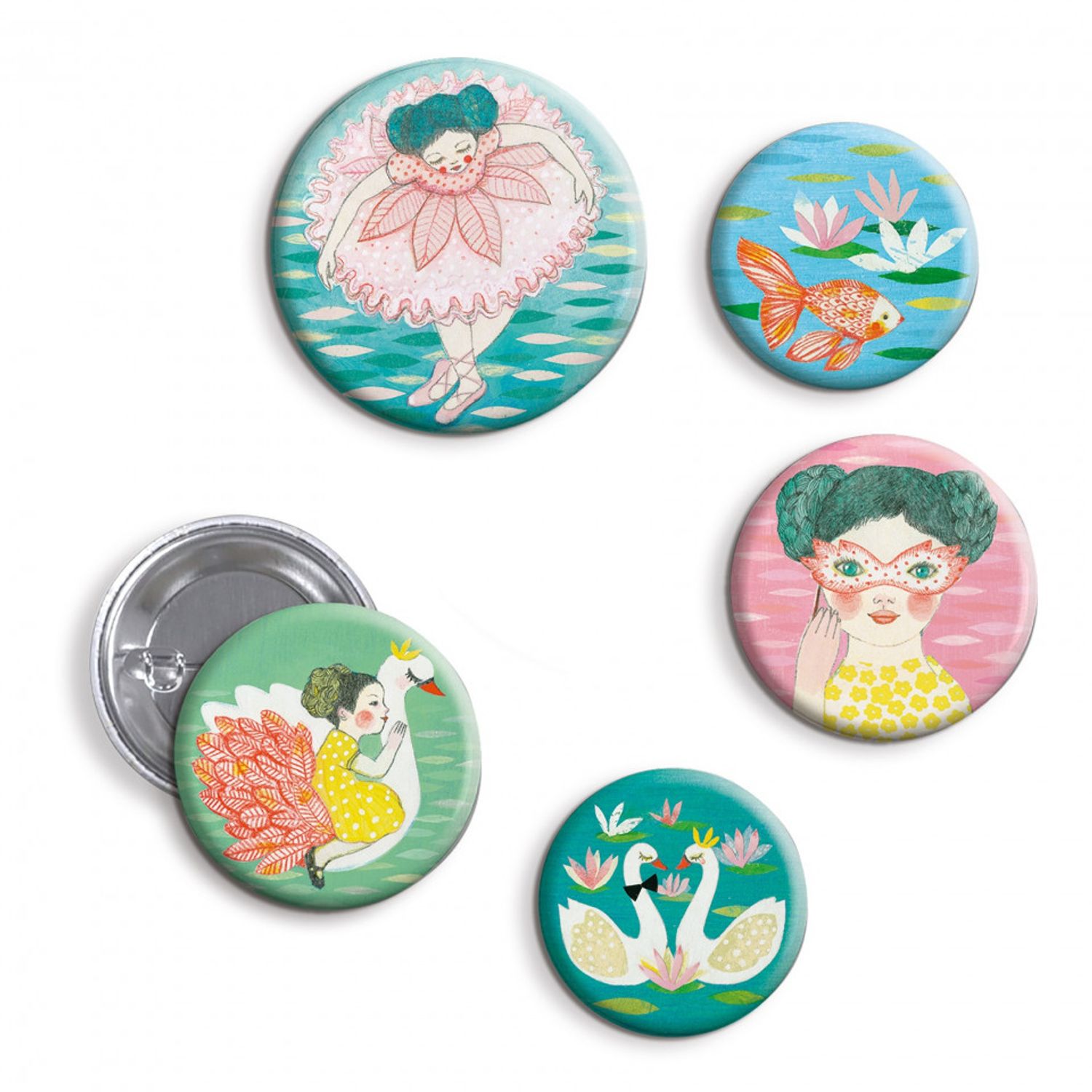 Set insigne Djeco, Balerina fotografia produsului View 2 L