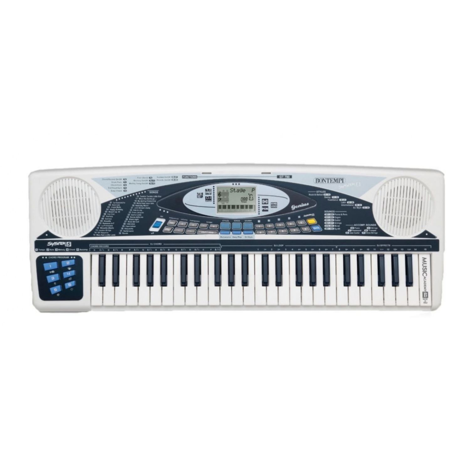BONTEMPI ORGA ELECTRONICA DJ CU 49 CLAPE SI AMPLIFICATOR fotografia produsului