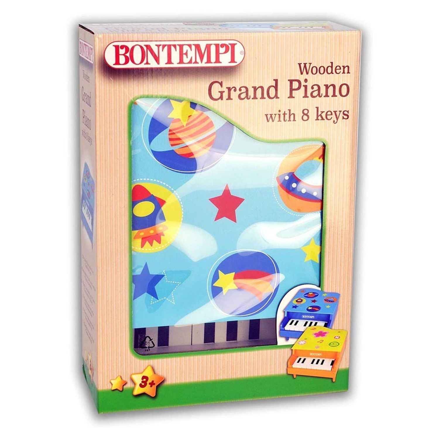BONTEMPI PIAN DIN LEMN CU 8 CLAPE BLEU fotografia produsului