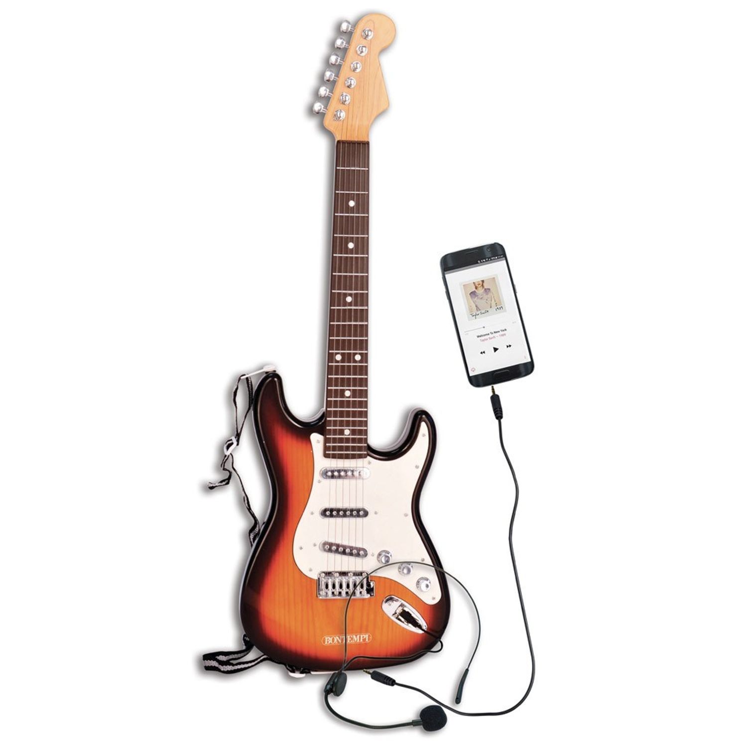 BONTEMPI CHITARA ELECTRONICA ROCK CU CASTI SI MICROFON fotografia produsului View 2 L