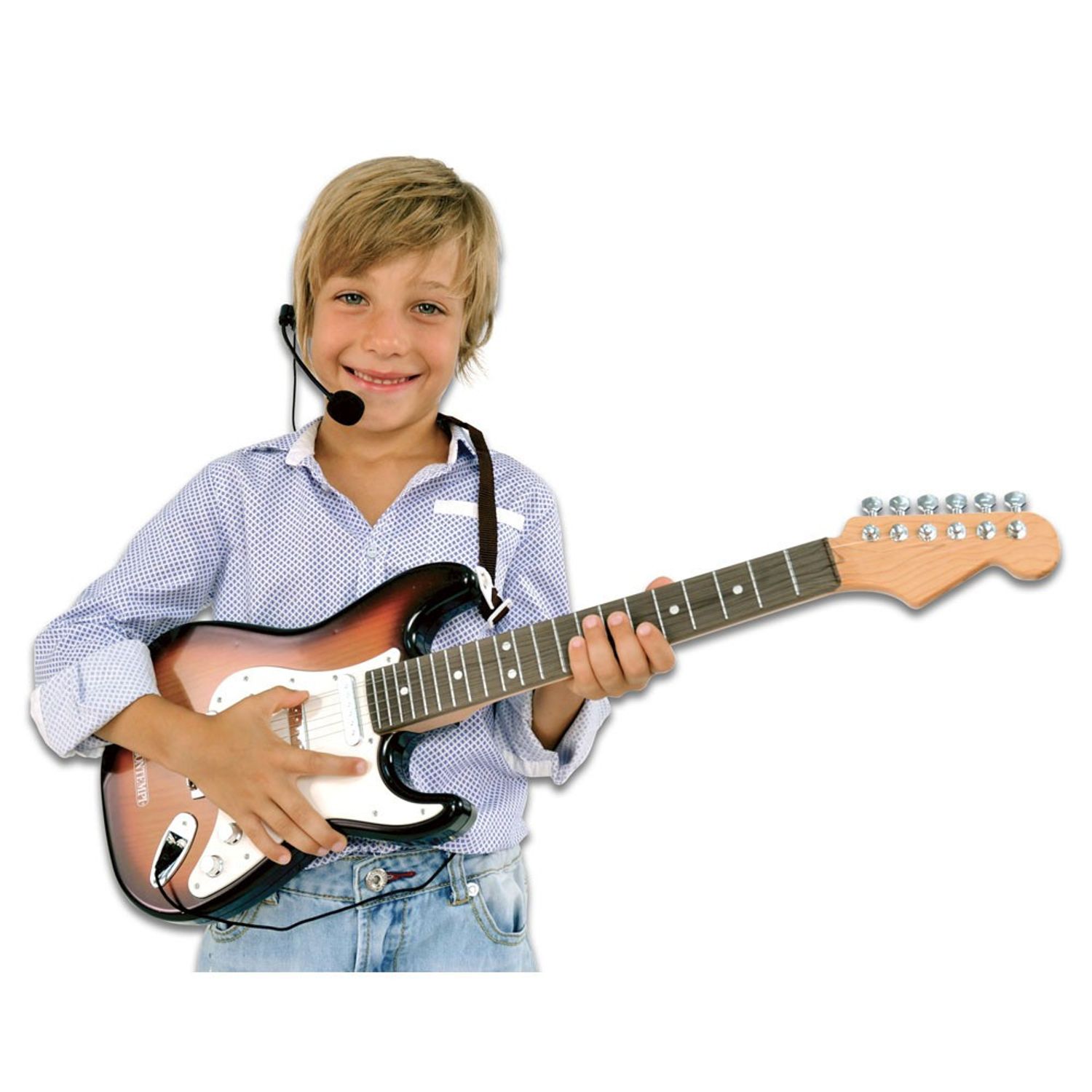 BONTEMPI CHITARA ELECTRONICA ROCK CU CASTI SI MICROFON fotografia produsului View 3 L