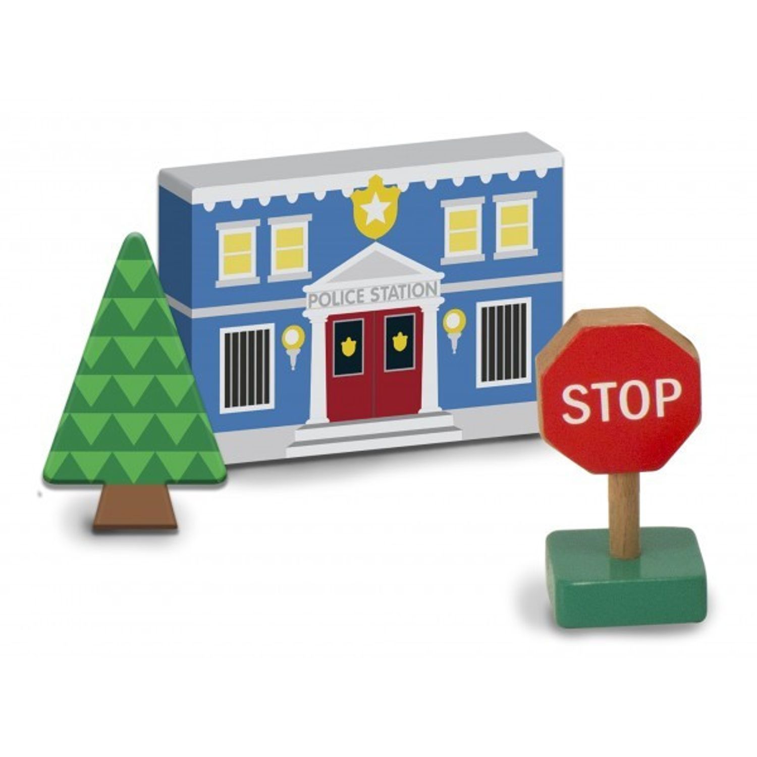 Figurine din lemn Orasul meu - Melissa and Doug fotografia produsului View 2 L