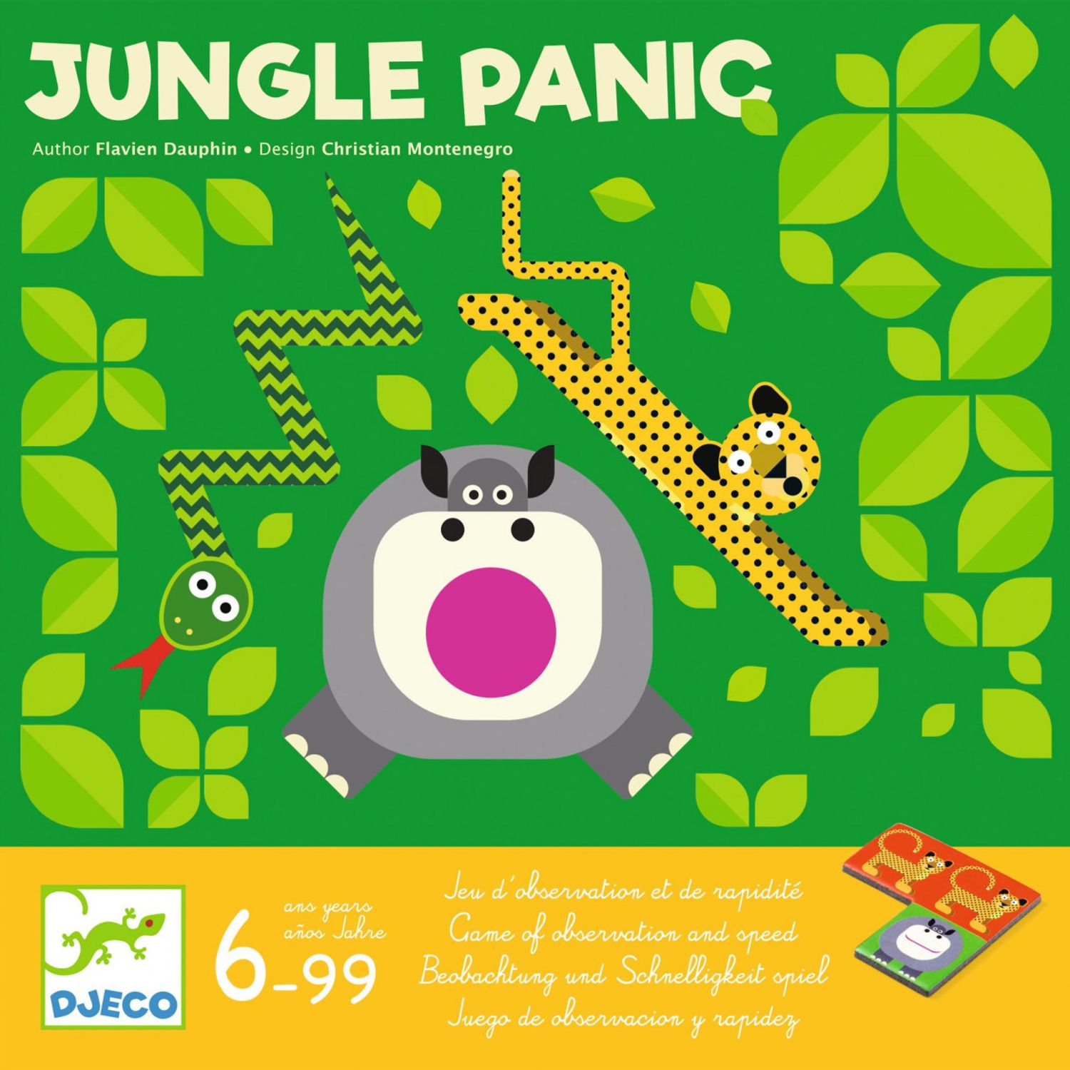 Joc de logica Panica in jungla, Djeco fotografia produsului