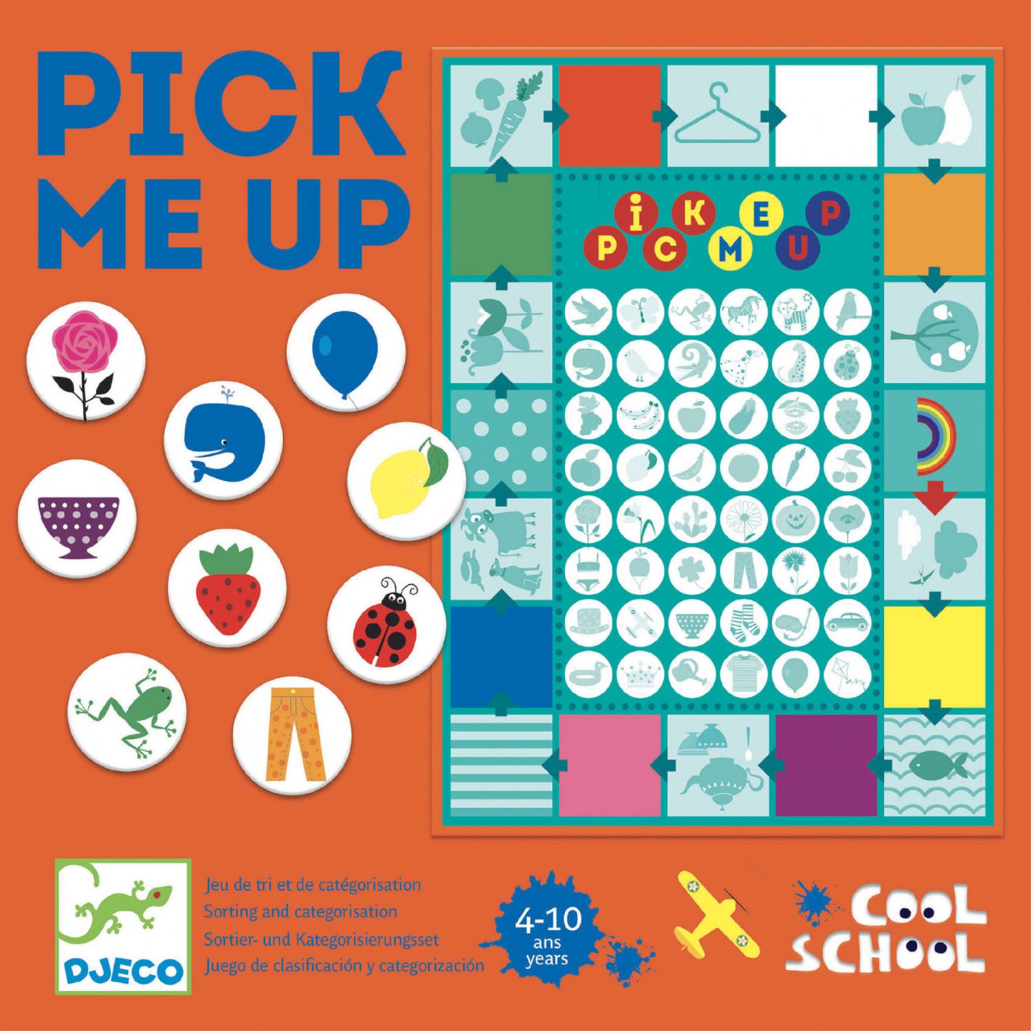 Joc educativ Djeco, Pick me up- Potriveste piesele fotografia produsului