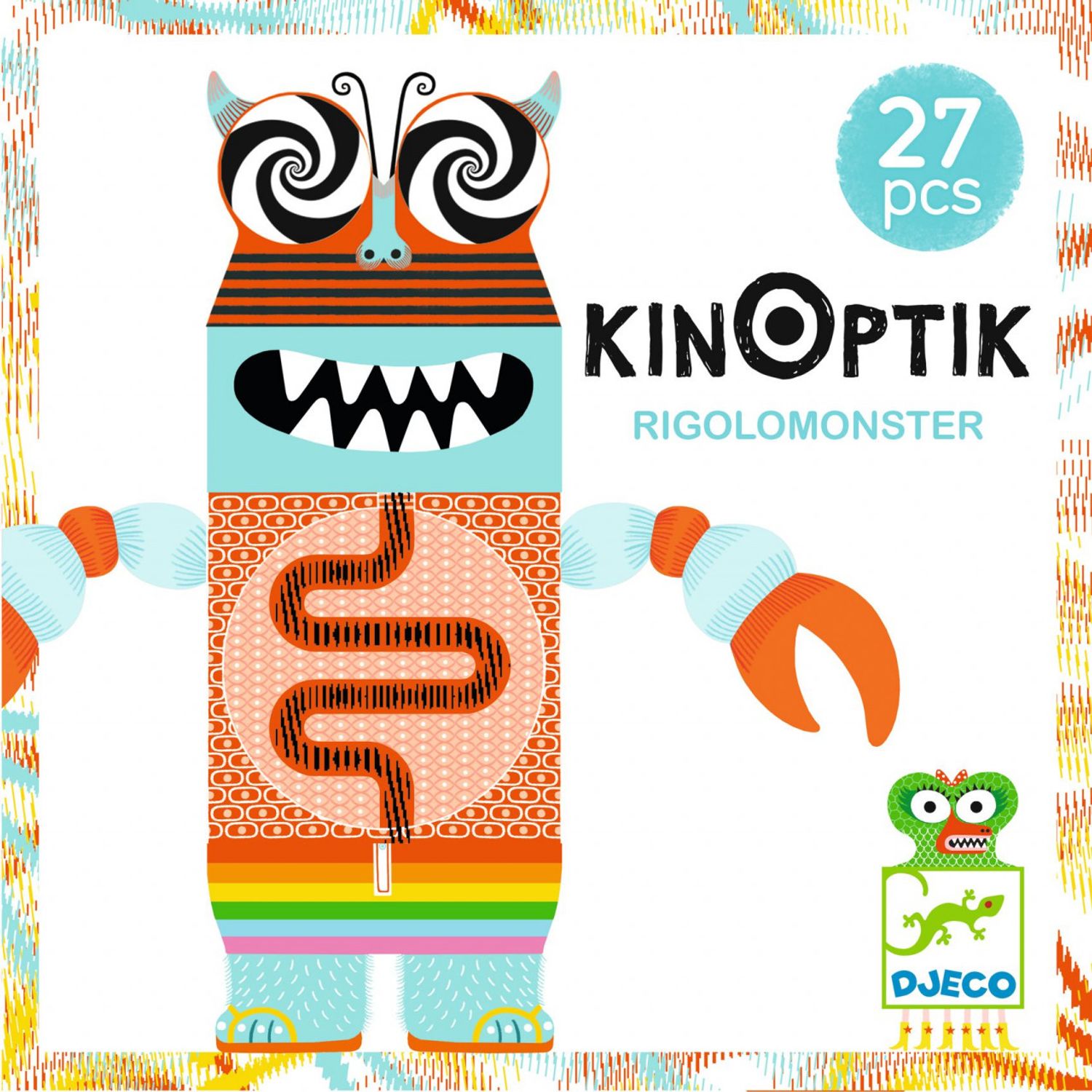 Kinoptik Rigolomonsters, Djeco fotografia produsului