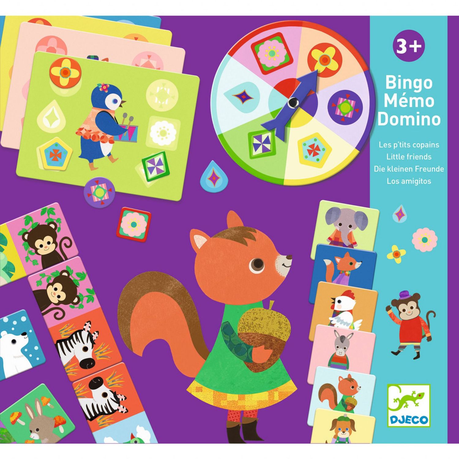 Bingo Memo Domino Prieteni Djeco fotografia produsului