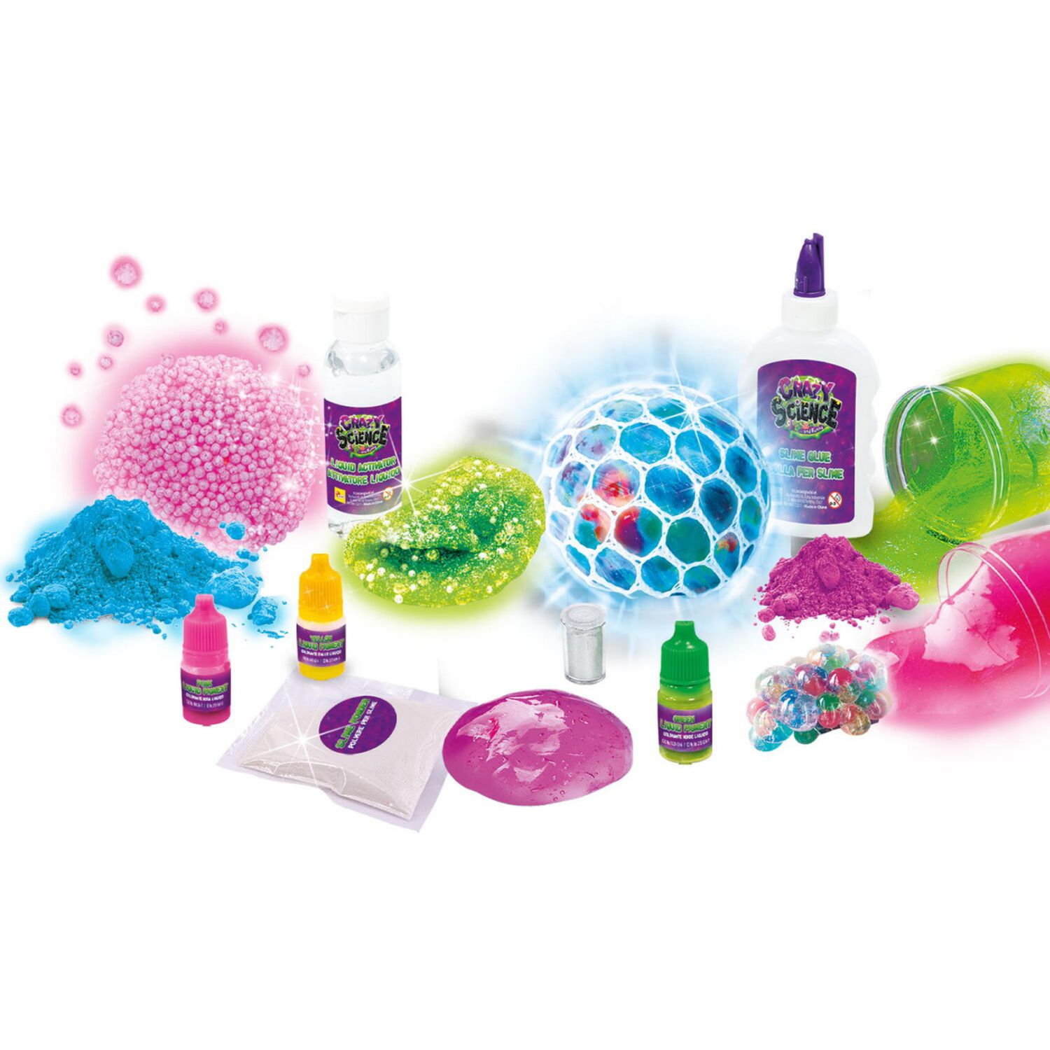 Experimente geniale - Laboratorul de slime fluorescent fotografia produsului View 4 L