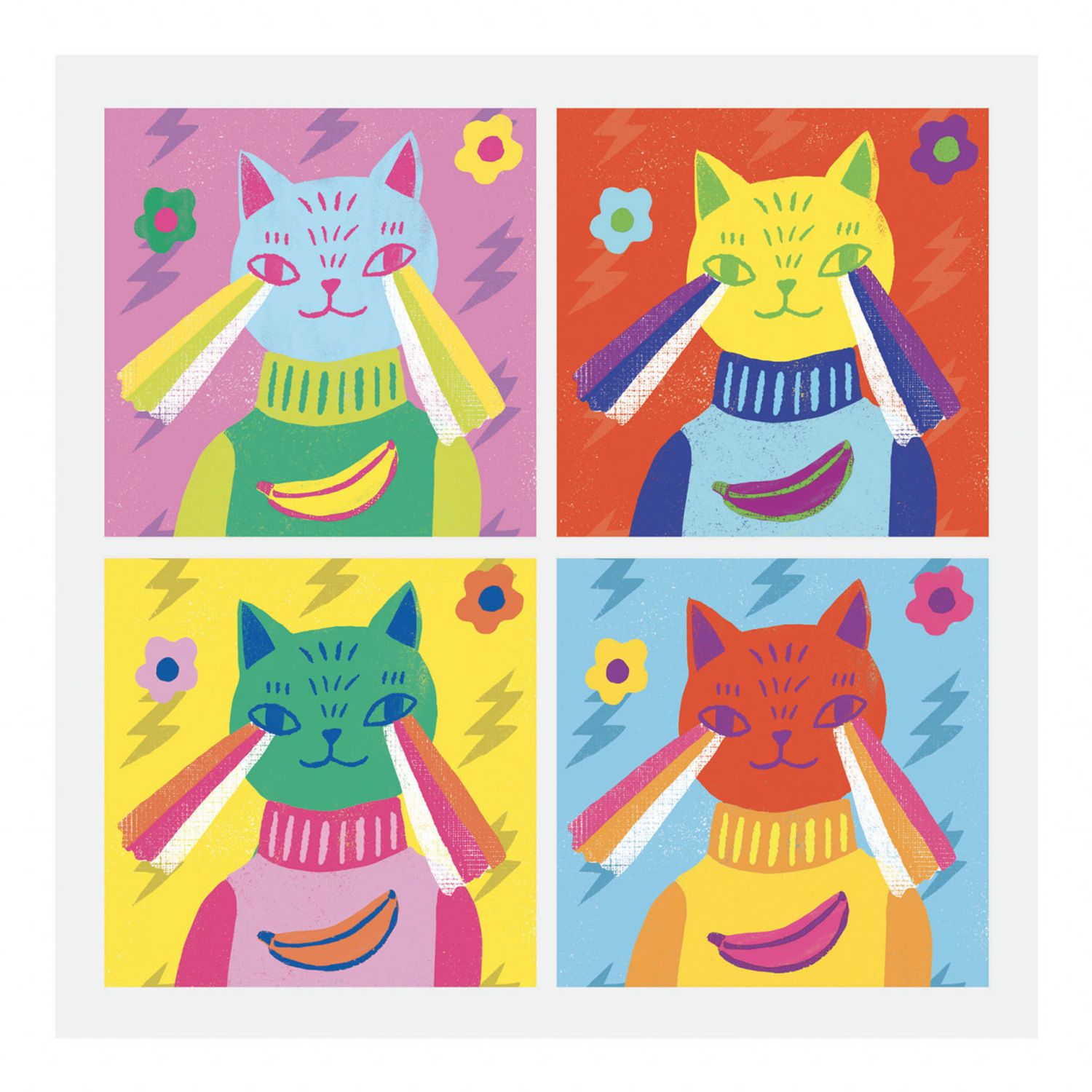 Inspired by Andy Warhol, colaj Djeco fotografia produsului View 4 L