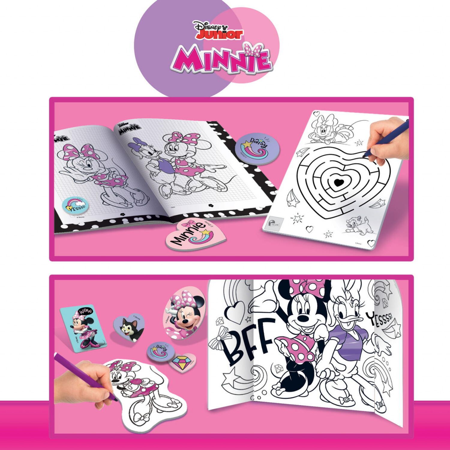 Kit de creatie cu ghiozdanel - Minnie fotografia produsului View 4 L