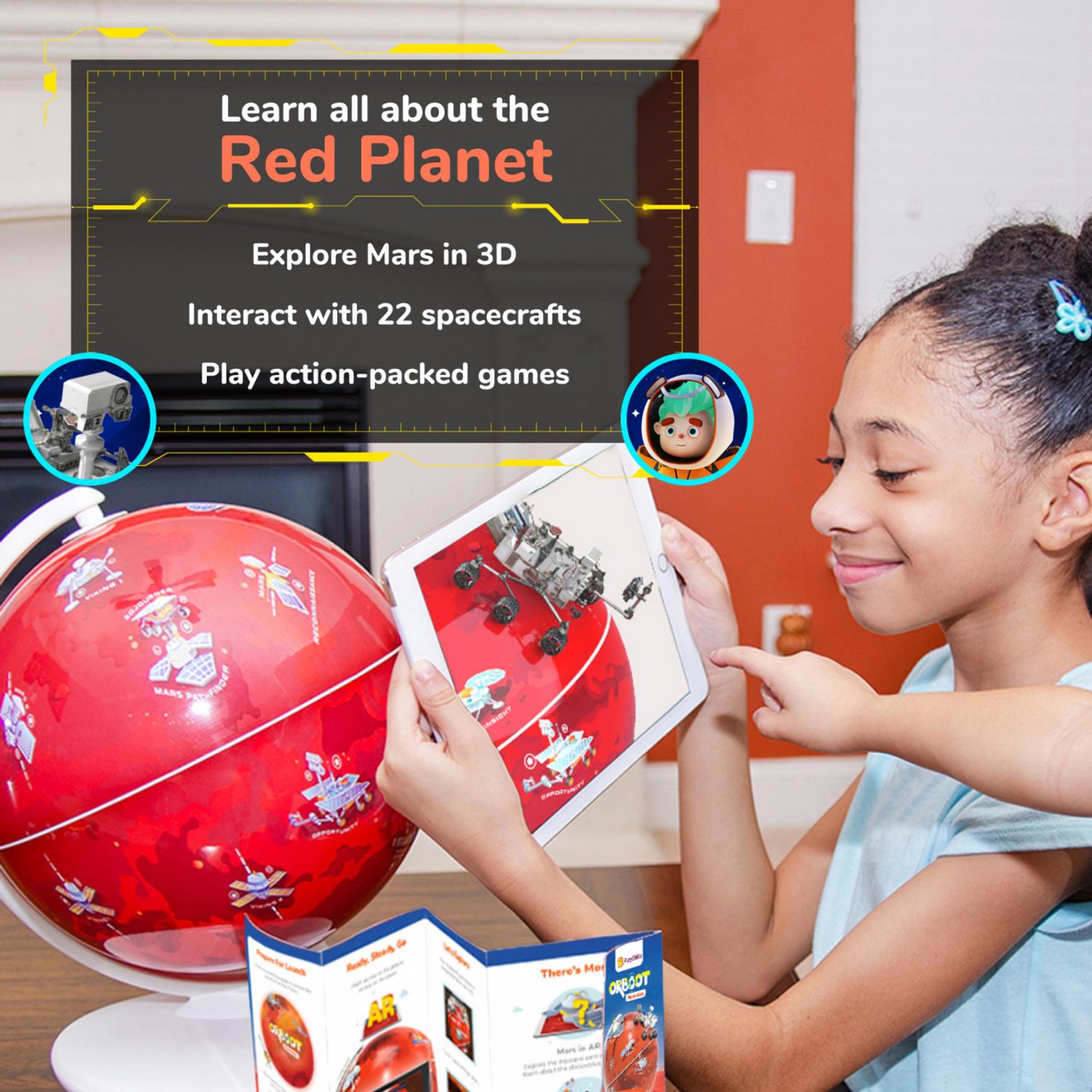Joc educativ Playshifu STEM - ORBOOT Marte fotografia produsului View 3 L