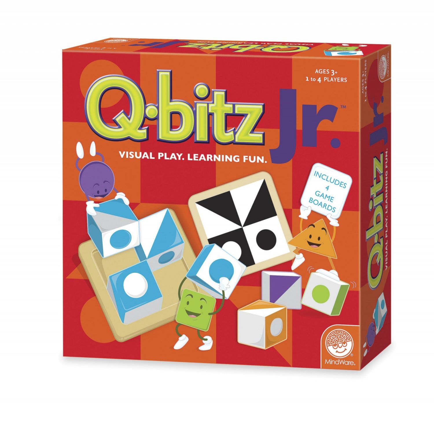 Q-bitz Jr, joc educativ cu piese din lemn fotografia produsului