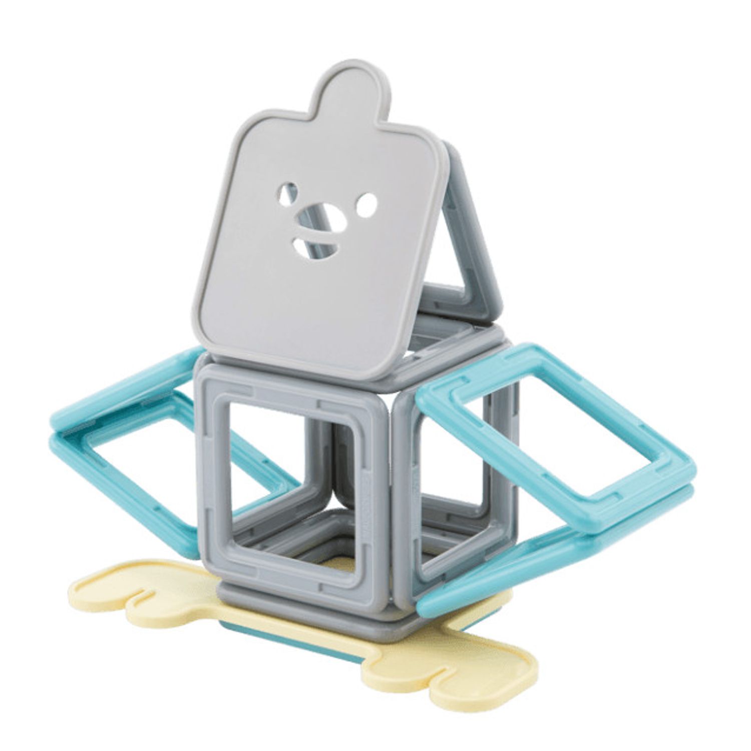 Joc de constructie magnetic Clicstoys Magformers - Animale, 40 piese fotografia produsului View 2 L