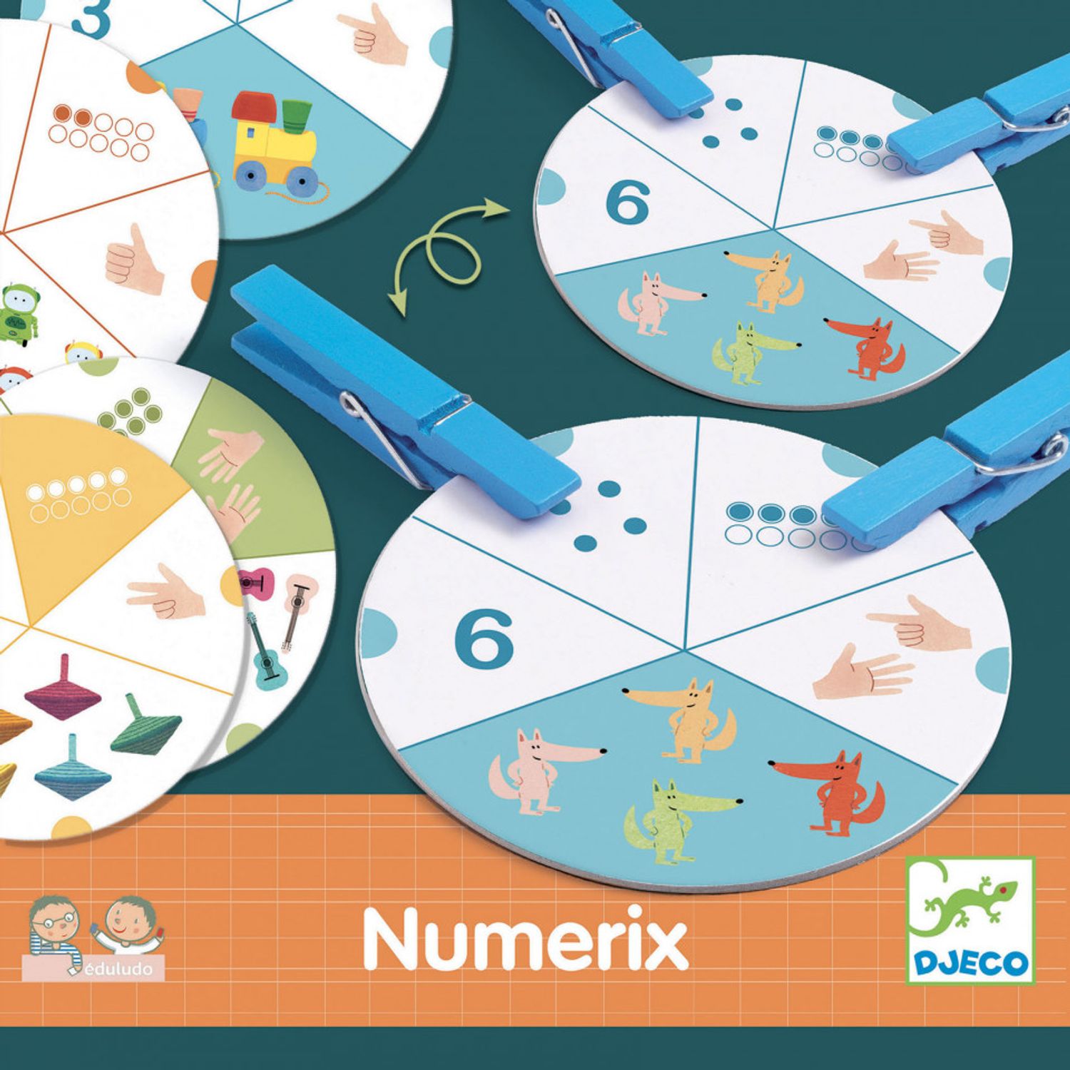 Numerix Djeco, joc cu calcule fotografia produsului