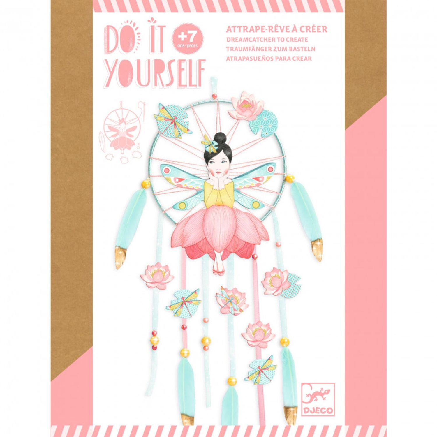 Set DIY Djeco, Mobil Zana Lotus fotografia produsului