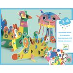 Set creativ Djeco, Animale 3D fotografia produsului