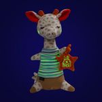 Girafa de plus cu lampa de veghe fotografia produsului View 6 S