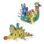Set creativ Djeco, Animale 3D fotografia produsului View 4 S