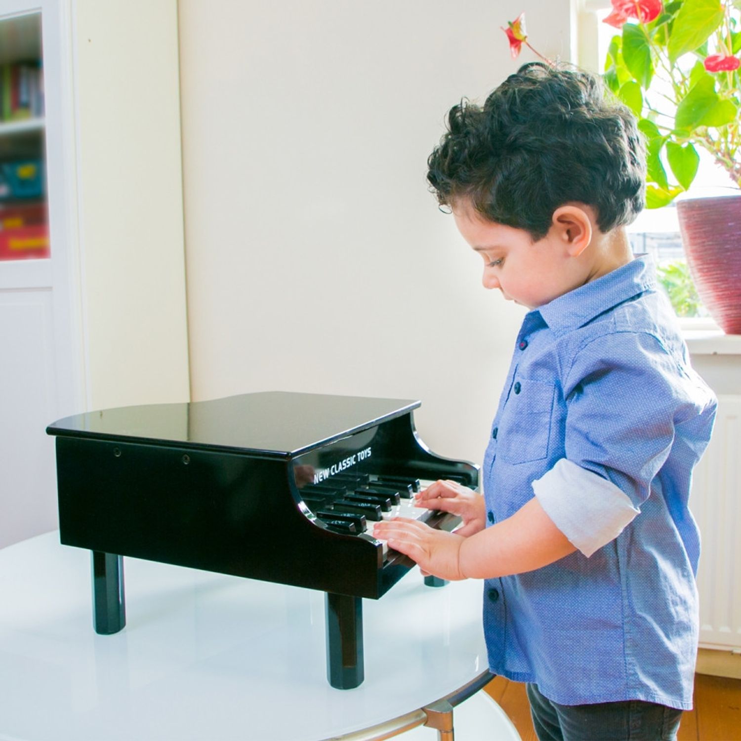 Pian 'Grand Piano' - Negru fotografia produsului View 2 L