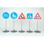 Set ce contine 5 semne diferite de circulatie fotografia produsului