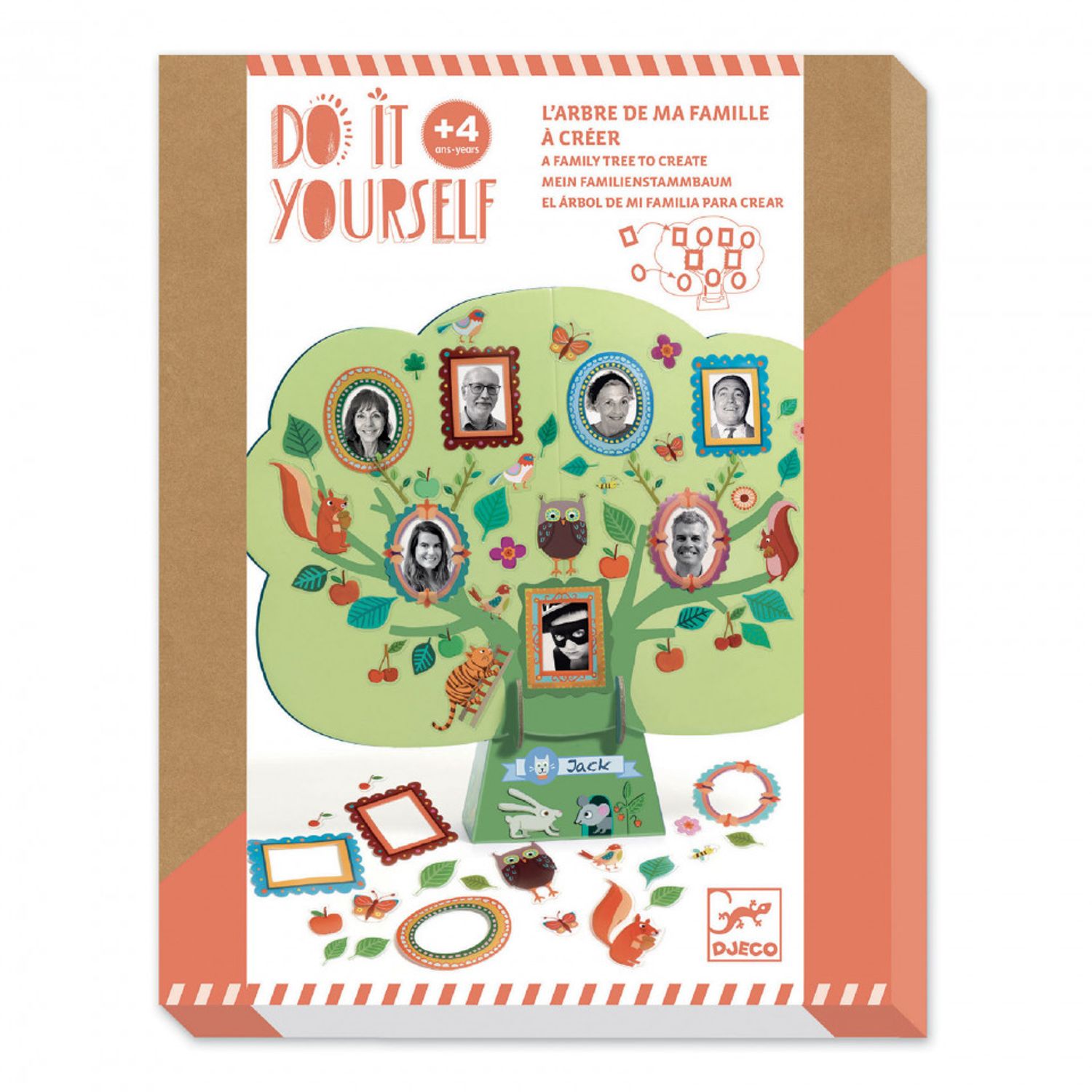 Set DIY Djeco, Arborele genealogic fotografia produsului View 3 L