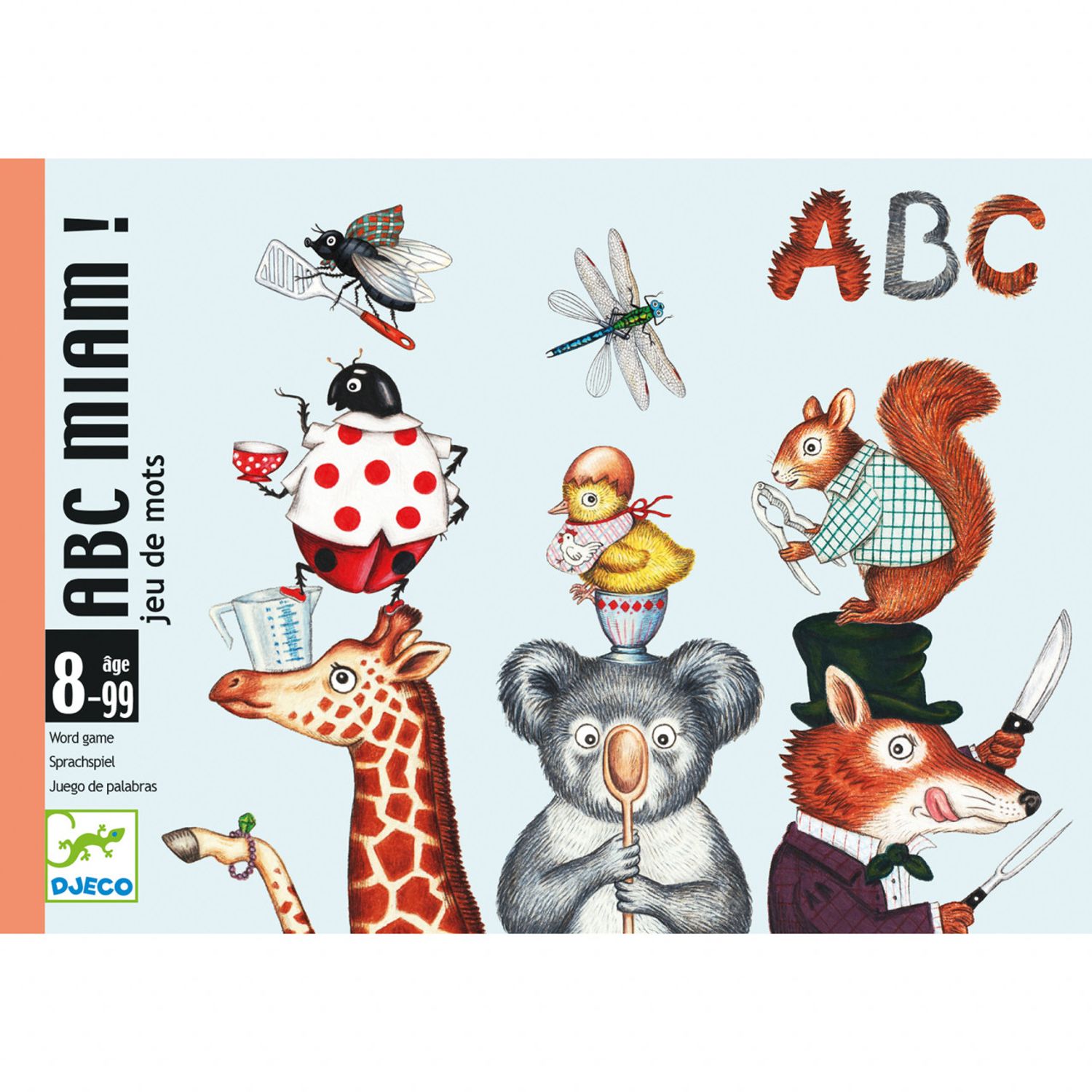 Joc educativ Djeco, ABC Miam fotografia produsului View 6 L