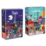 Puzzle Londji Noapte si zi la Paris fotografia produsului
