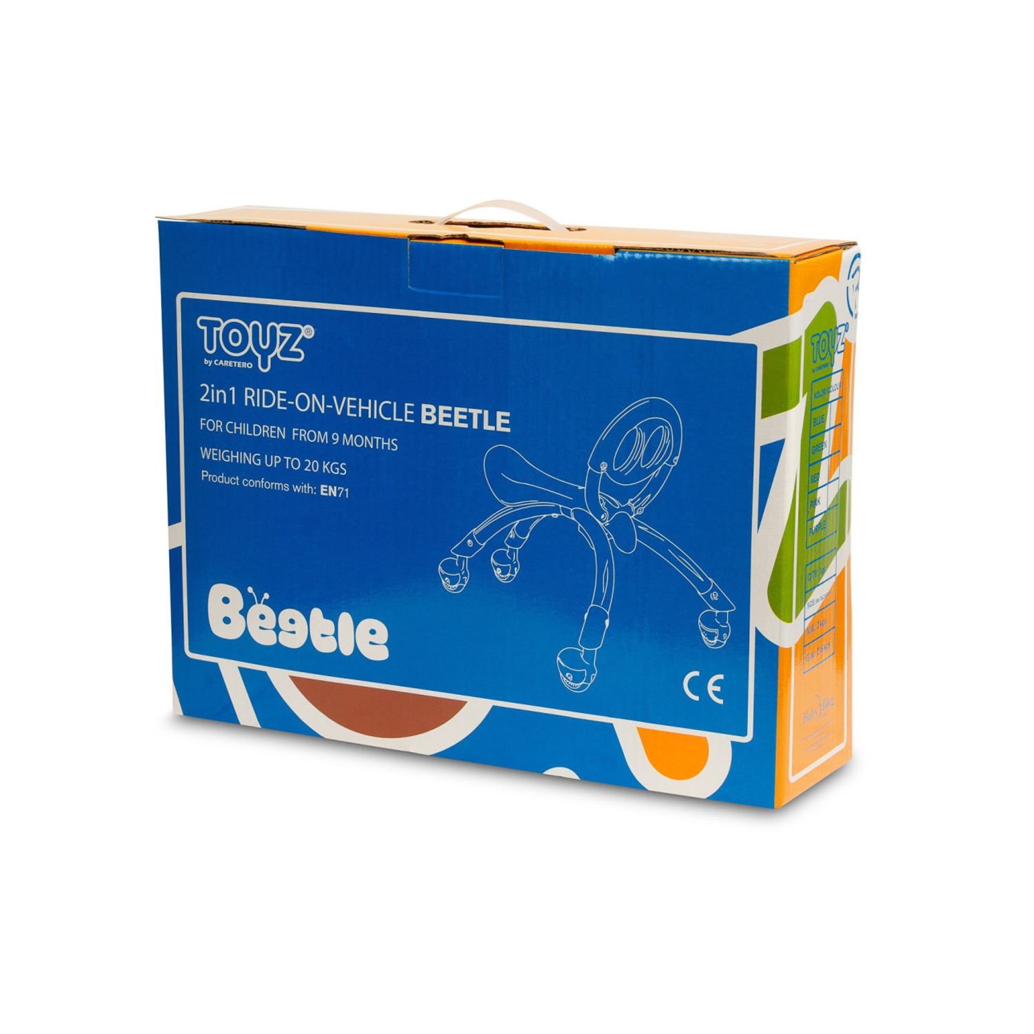 Jucarie ride-on Toyz Beetle Roz fotografia produsului View 9 L
