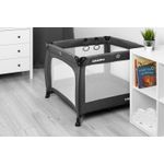 Tarc de joaca 83x83 cm Caretero Quadra Grafit fotografia produsului View 6 S