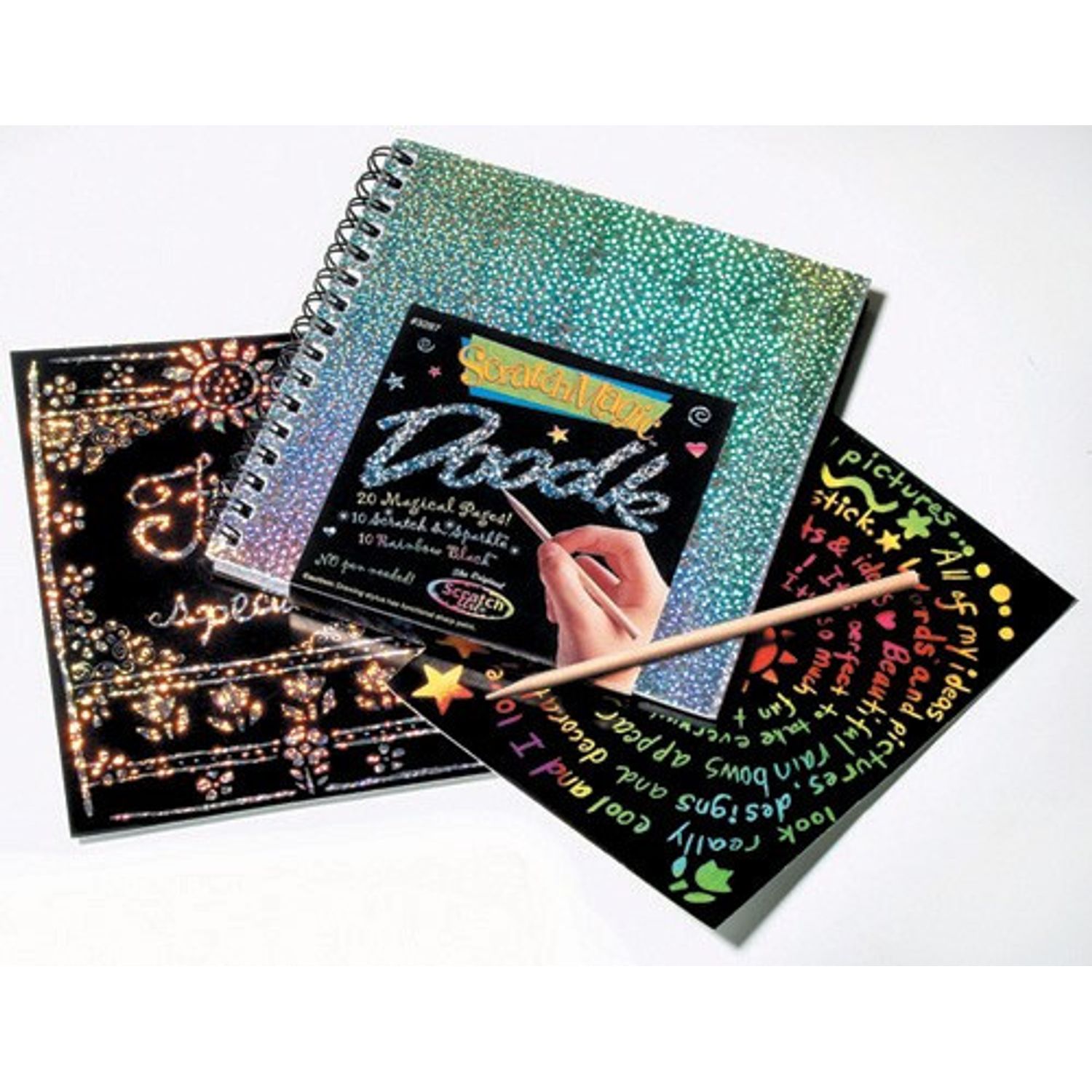 Bloc desen prin razuire Doodle pad Melissa and Doug fotografia produsului