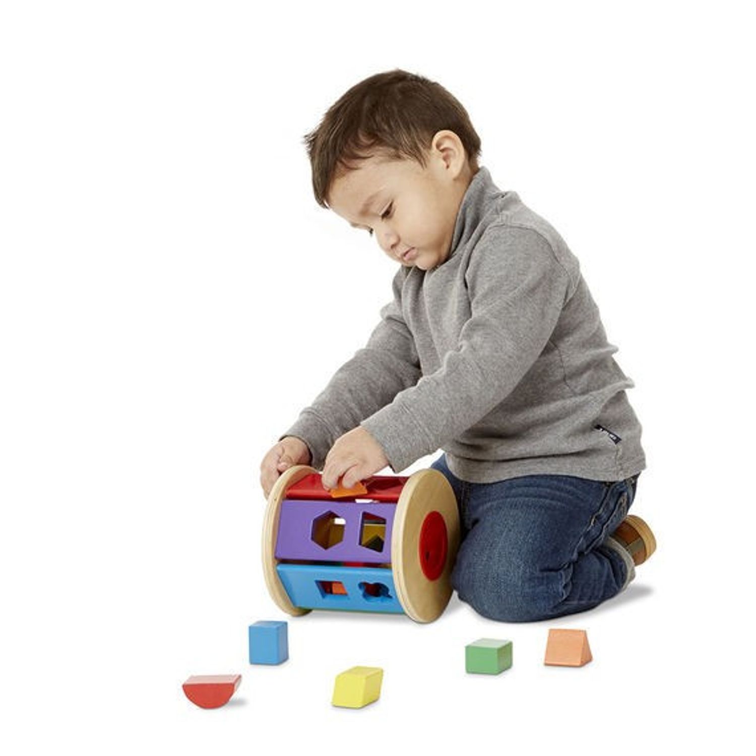Cilindru sortator de forme Melissa and Doug fotografia produsului View 4 L