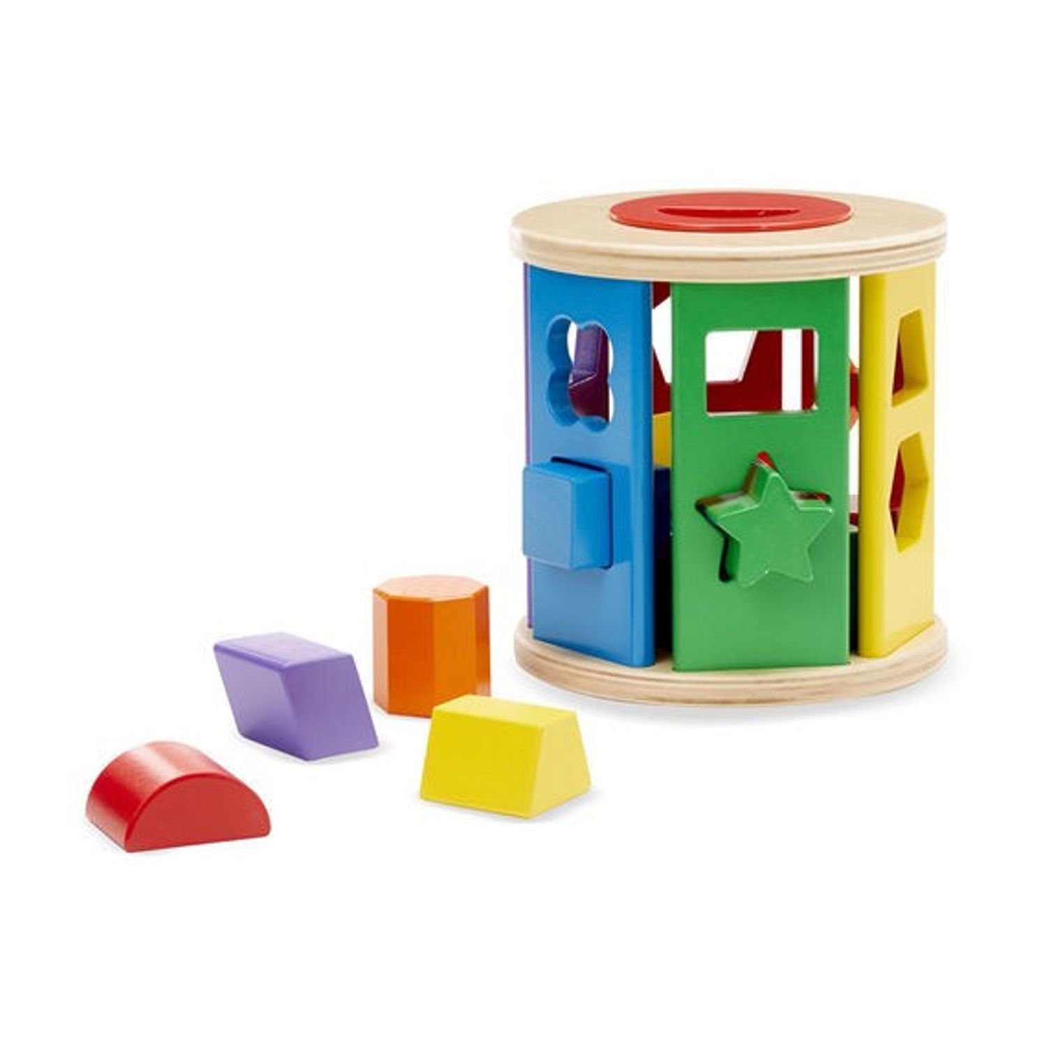 Cilindru sortator de forme Melissa and Doug fotografia produsului View 2 L
