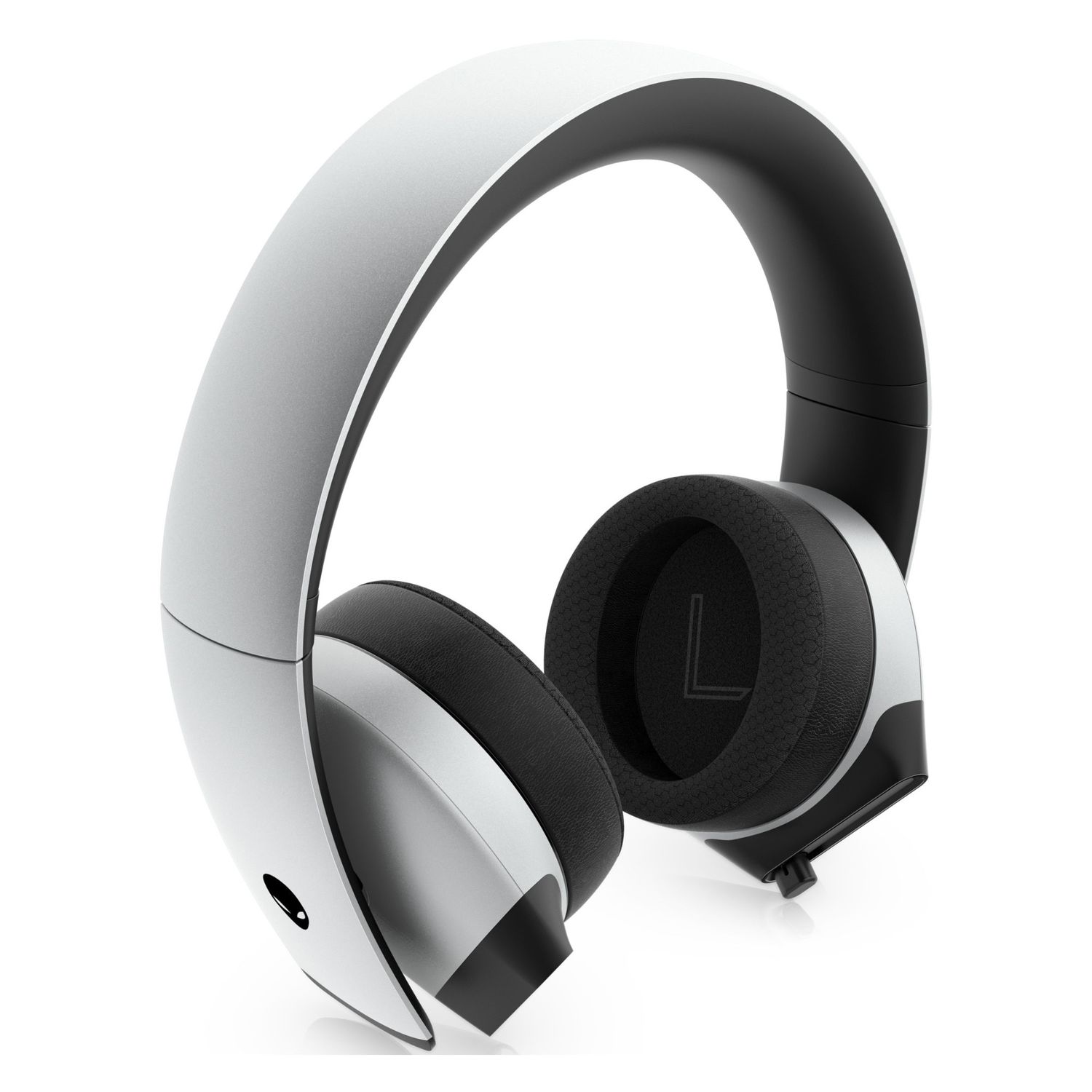 Casti gaming Alienware 510H, 71 Surround, Lunar Light fotografia produsului